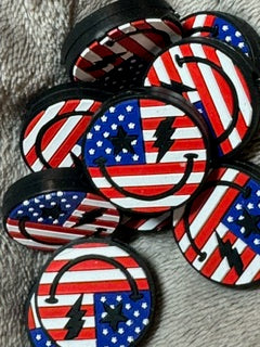 American smiles silicone focal, for beadable items like pens